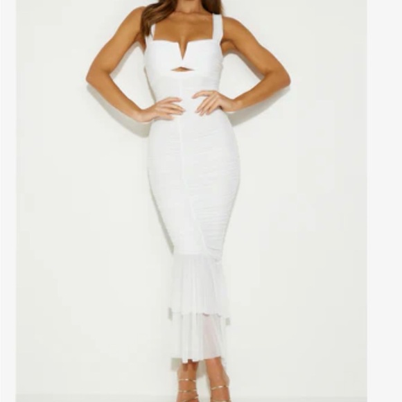 Hello Molly Dresses & Skirts - Hello Molly White Midi Dress